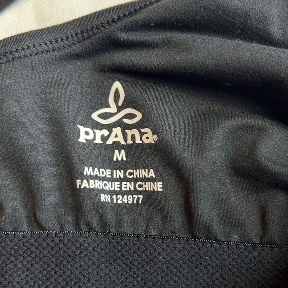 PRANA Women's Marley Top black and gray bathing suit top five medium - Picture 9 of 10